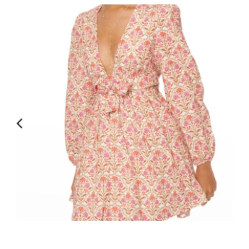 Floral Cami NYC long sleeve dress